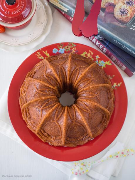 Bundt Cake de fresas y naranja Bundt Cake de fresas y naranja