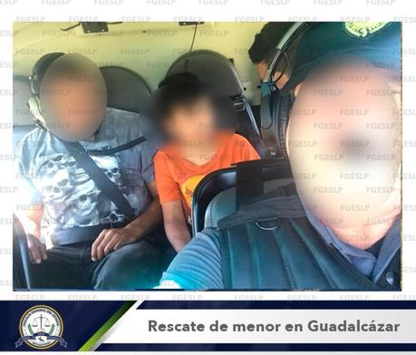 Fiscalía rescata a menor extraviado en la sierra de Guadalcazar