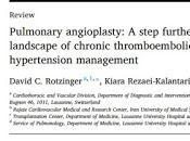 Angioplastia pulmonar: paso panorama constante cambio tratamiento hipertensión pulmonar tromboembólica crónica