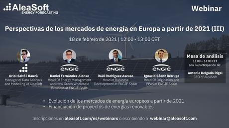 AleaSoft: Los atractivos de los PPA para la financiación de proyectos de energías renovables