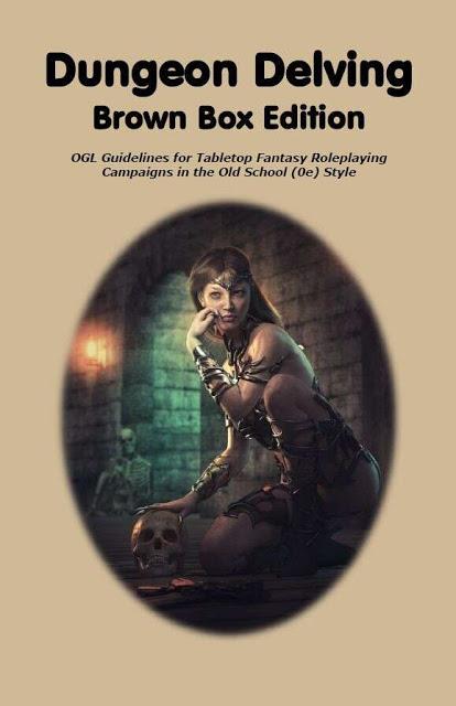 Dungeon Delving Brown Box Edition (No Art),  de RetroRoleplaying