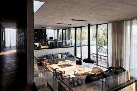 Residencia Minimalista de Hormigon Armado