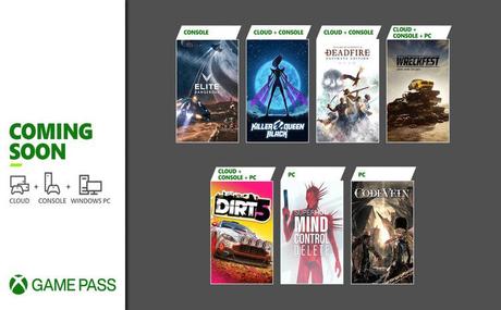 Xbox Game Pass: la segunda oleada de febrero