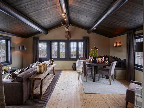 Casa Rustica tipo Lodge Nordico