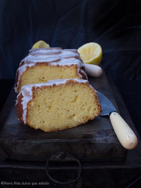 Bizcocho de limón y miel