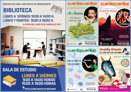 La Biblioteca de Montequinto retoma sus activiades culturales y de animación a la lectura