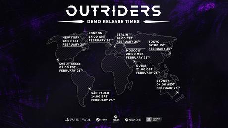 Outriders, fecha de su demo y detalles