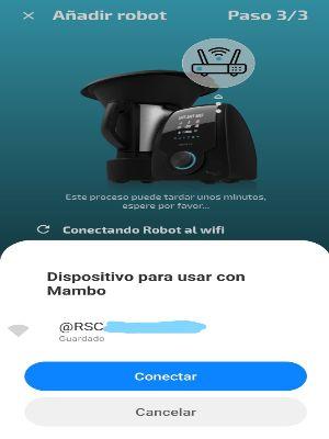 Fallo al Conectar Mambo Cecotec 10900 o 10070 al Teléfono