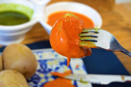 MOJO ROJO Y VERDE CANARIO Las delicias de Mayte, mojo rojo verde recipe, mojo, mojo picon rojo y verde, mojo rojo, receta mojo rojo y verde canario, mojo rojo y verde, mojo rojo y verde canario,