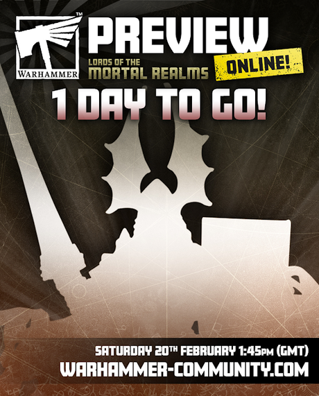 Quinta y ultima imagen/silueta de la cuenta atrás de Warhammer Community Quinta y ultima imagen/silueta de la cuenta atrás de Warhammer Community