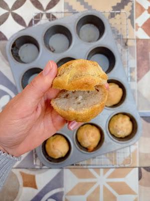 Bollitos de pan caseros sin lácteos y sin huevo