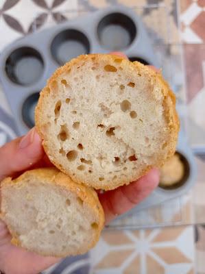 Bollitos de pan caseros sin lácteos y sin huevo