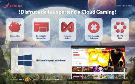 Tiekom apuesta por la tecnología de Ludium Lab para ofrecer cloud gaming en su plataforma