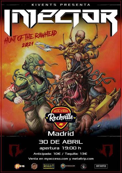 Injector concierto presentación de nuevo álbum en Madrid