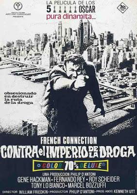 FRENCH CONNECTION, CONTRA EL IMPERIO DE LA DROGA  (French Connection, the) (USA, 1971) Policíaco