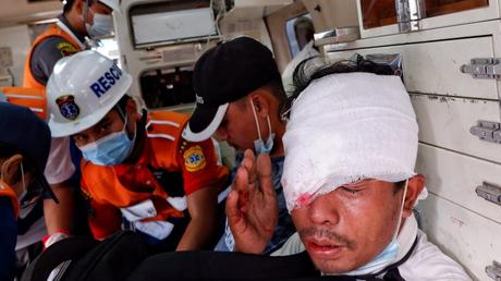 Myanmar: dos personas murieron en protestas contra el golpe militar