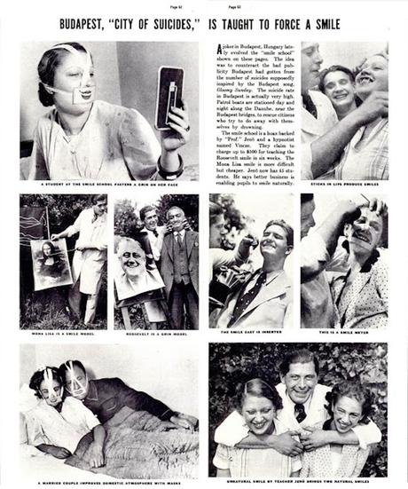 Het Leven, Life, Sunday Times Perth, tabloides, fake news, noticias falsas, sensacionalismo, periodismo amarillo, periodismo gráfico, club de las sonrisas, Budapest, suicidios, Danubio, la canción húngara del suicidio.