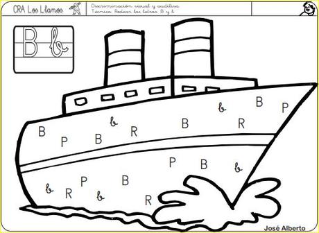 Aprendo a leer y a escribir. La B Aprendo a leer y a escribir. La B