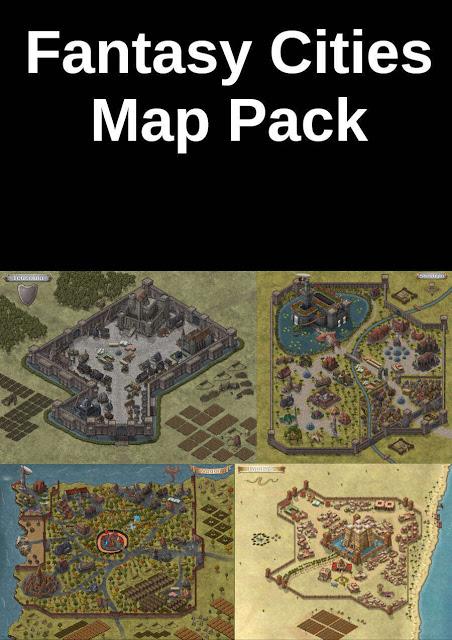 Fantasy Cities Maps Pack, de RPG Marshal