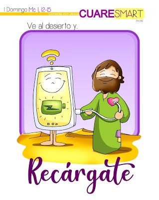 El Espíritu empujó a Jesús al desierto… Parar, recargarse, convertirse