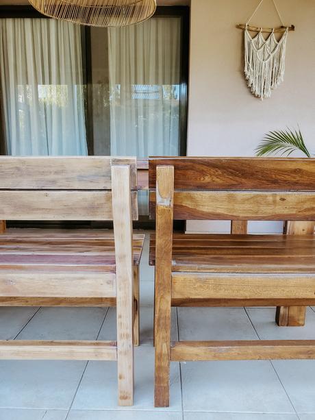 Renovando la mesa de madera de mi galería