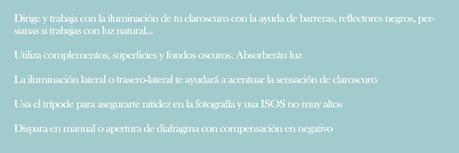 Consejos para fotografía culinaria de claroscuro fotografía culinaria de claroscuro