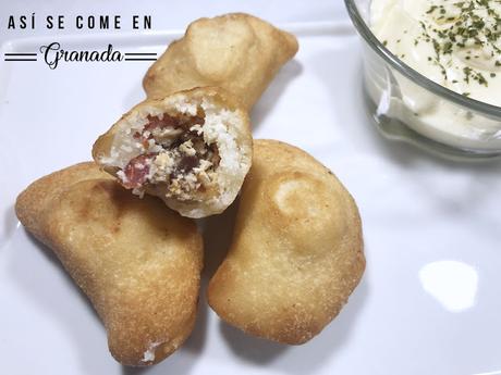 Empanadillas sin gluten de queso y dátiles Empanadillas sin gluten de queso y dátiles