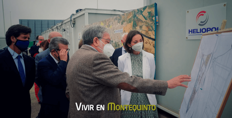 La Ministra Reyes Maroto visitó Dos Hermanas para conocer el proyecto de Megapark