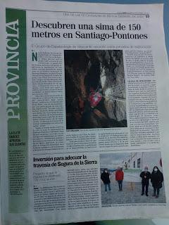 Volvemos a salir en prensa