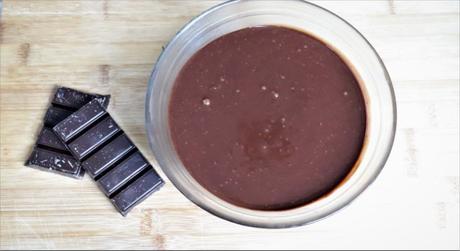 Hacer con Thermomix el ganache de chocolate negro