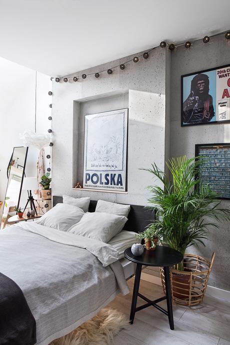 Un loft creativo con ladrillo visto y arte. Un loft creativo con ladrillo visto y arte.