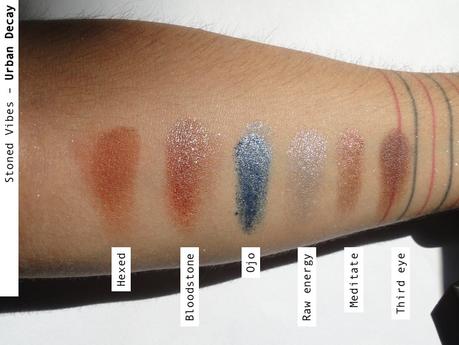 Stoned Vibes de Urban Decay: swatches con brillo, brillo y más brillo. Stoned Vibes de Urban Decay: swatches con brillo, brillo y más brillo.
