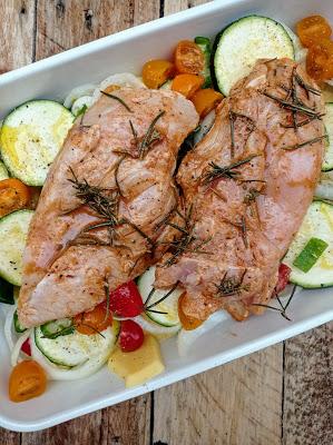 Pechugas aliñadas al horno - Sin lácteos, sin huevo y sin gluten