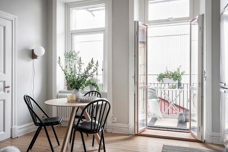 Minipiso nórdico reformado con estilo