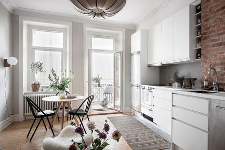 Minipiso nórdico reformado con estilo