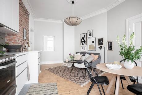 Minipiso nórdico reformado con estilo