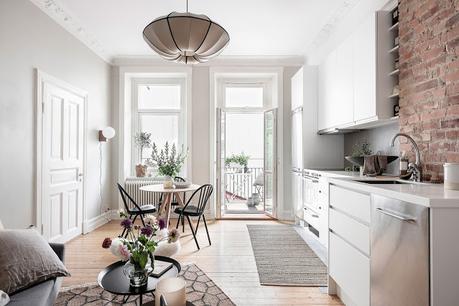 Minipiso nórdico reformado con estilo