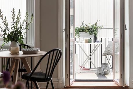 Minipiso nórdico reformado con estilo