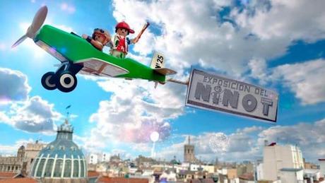 Los clicks  de Playmobil vuelven a las calles de Valencia con fin solidario