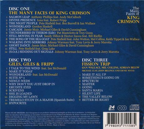 Varios Artistas - The Many Faces of King Crimson (2016)