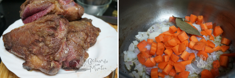 Carrilleras de ternera al vino tinto Carrilleras de ternera al vino tinto