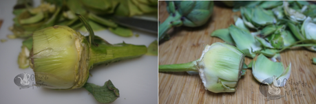 Alcachofas en salsa verde