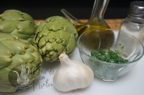 Alcachofas en salsa verde