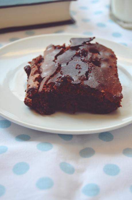 Asaltablogs- Brownie de crema de cacao (sin gluten)