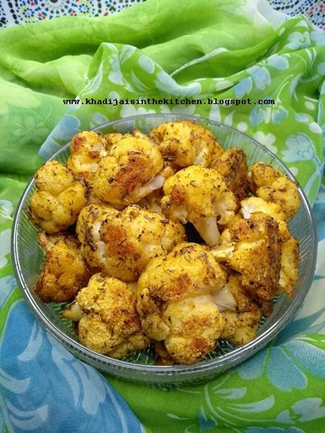 CHOU FLEUR RÔTI / ROASTED CAULIFLOWER / COLIFLOR ASADA / قرنبيط في الفرن