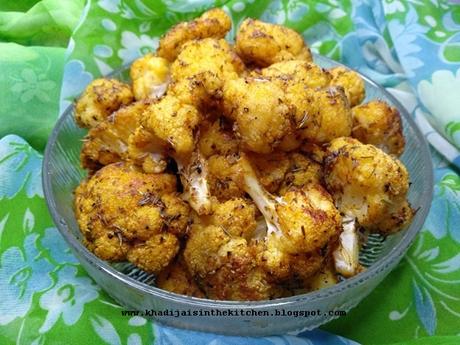 CHOU FLEUR RÔTI / ROASTED CAULIFLOWER / COLIFLOR ASADA / قرنبيط في الفرن