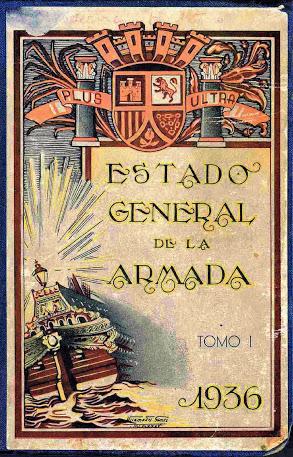 ESCALAFÓN DEL CUERPO DE MAQUINISTAS DE LA ARMADA (ENERO DE 1936)