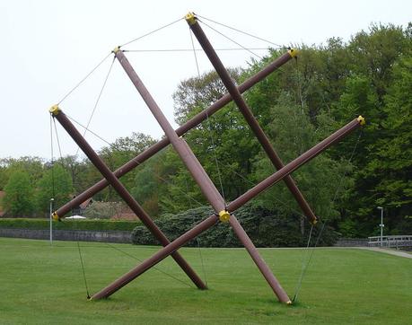 Esculturas geométricas en Enschede