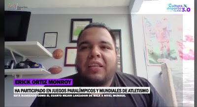 BUSCA ERICK ORTIZ LLEGAR A OTROS JUEGOS PARALÍMPICOS