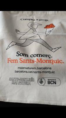 Barcelona apoya el comercio local con bolsas “made in China”